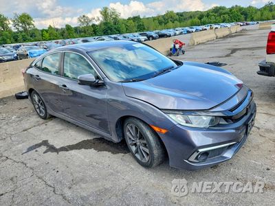 Czwarte zdjęcie samochodu z boku: 2020 HONDA CIVIC EX VIN:2HGFC1F37LH681168 - miniatura