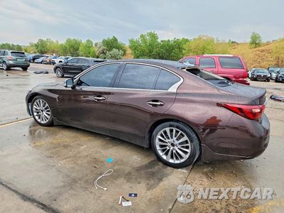 Drugie zdjęcie samochodu z przodu: 2020 INFINITI Q50 3.0T LUXE VIN:JN1EV7AR3LM251883 - miniatura