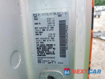 Zdjęcie 14 z 14 samochodu: 2016 NISSAN NV200 SV VIN:3N6CM0KN1GK699553 - miniatura