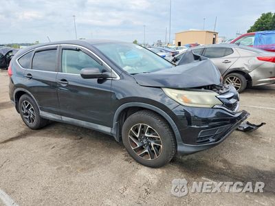 Czwarte zdjęcie samochodu z boku: 2016 HONDA CR-V SE VIN:2HKRM3H45GH514802 - miniatura