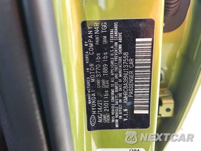 Zdjęcie 13 z 13 samochodu: 2022 HYUNDAI VENUE SEL VIN:KMHRC8A38NU137558 - miniatura