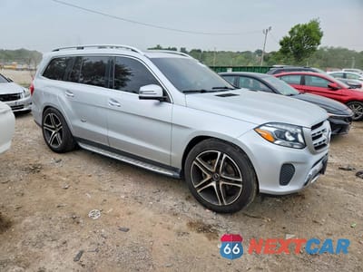 Czwarte zdjęcie samochodu z boku: 2017 MERCEDES-BENZ GLS 450 4MATIC VIN:4JGDF6EE5HA913765 - miniatura