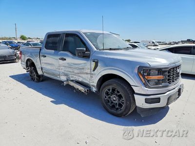 Czwarte zdjęcie samochodu z boku: 2025 FORD F150 STX VIN:1FTEW2KP0SKF57671 - miniatura