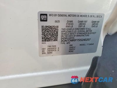 Zdjęcie 14 z 14 samochodu: 2025 CHEVROLET EQUINOX LT VIN:3GN7DMRP7SS240207 - miniatura