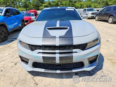 Piąte zdjęcie samochodu w środku: 2021 DODGE CHARGER SCAT PACK VIN:2C3CDXGJ9MH669205 - miniatura
