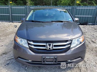 Piąte zdjęcie samochodu w środku: 2015 HONDA ODYSSEY EXL VIN:5FNRL5H61FB097076 - miniatura