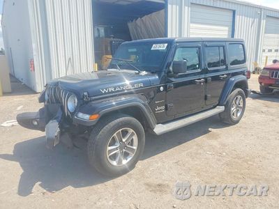 2020 JEEP WRANGLER UNLIMITED SAHARA 1C4HJXEN2LW161237 - główne zdjęcie licytacji z USA - miniatura