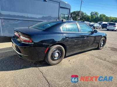 Trzecie zdjęcie samochodu z tyłu: 2019 DODGE CHARGER POLICE VIN:2C3CDXKT2KH733011 - miniatura