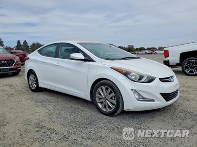 Czwarte zdjęcie samochodu z boku: 2015 HYUNDAI ELANTRA SE VIN:5NPDH4AE3FH630313 - miniatura