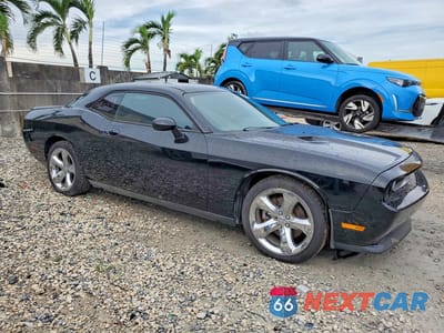 Czwarte zdjęcie samochodu z boku: 2013 DODGE CHALLENGER SXT VIN:2C3CDYAGXDH642128 - miniatura