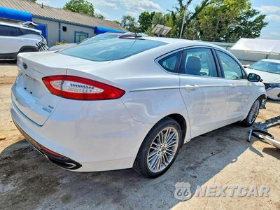 Trzecie zdjęcie samochodu z tyłu: 2014 FORD FUSION SE VIN:3FA6P0H94ER266837 - miniatura