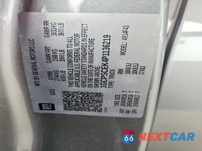 Zdjęcie 12 z 12 samochodu: 2023 CHEVROLET COLORADO LT VIN:1GCPSCEK4P1136219 - miniatura