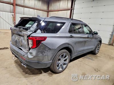 Trzecie zdjęcie samochodu z tyłu: 2023 FORD EXPLORER ST VIN:1FM5K8GCXPGB80955 - miniatura