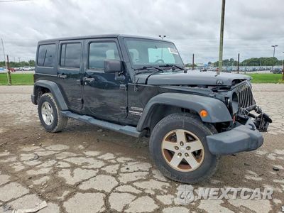 Czwarte zdjęcie samochodu z boku: 2012 JEEP WRANGLER UNLIMITED SPORT VIN:1C4BJWDG0CL160558 - miniatura