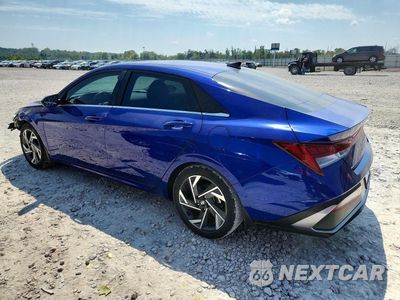 Drugie zdjęcie samochodu z przodu: 2024 HYUNDAI ELANTRA SEL VIN:KMHLS4DG8RU720587 - miniatura