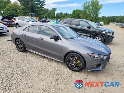 Czwarte zdjęcie samochodu z boku: 2020 MERCEDES-BENZ CLA 250 4MATIC VIN:WDD5J4HB0LN026496 - miniatura
