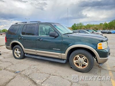 Czwarte zdjęcie samochodu z boku: 2002 FORD EXPLORER EDDIE BAUER VIN:1FMDU74E52ZA54909 - miniatura