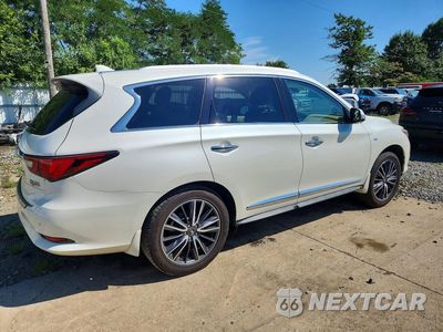 Trzecie zdjęcie samochodu z tyłu: 2018 INFINITI QX60 BASE VIN:5N1DL0MM4JC527394 - miniatura