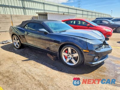 Czwarte zdjęcie samochodu z boku: 2012 CHEVROLET CAMARO 2SS VIN:2G1FK3DJ1C9105528 - miniatura