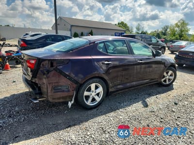 Trzecie zdjęcie samochodu z tyłu: 2014 KIA OPTIMA LX VIN:5XXGM4A7XEG300687 - miniatura