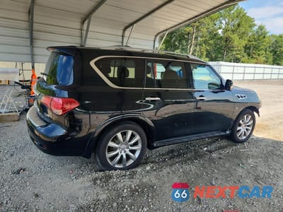 Trzecie zdjęcie samochodu z tyłu: 2014 INFINITI QX80 BASE VIN:JN8AZ2NF1E9554383 - miniatura