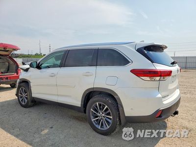 Drugie zdjęcie samochodu z przodu: 2019 TOYOTA HIGHLANDER HYBRID LE AWD VIN:5TDJZRFH1KS596991 - miniatura