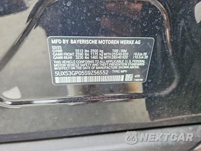 Zdjęcie 13 z 13 samochodu: 2025 BMW X3 30 XDRIVE VIN:5UX53GP05S9Z56552 - miniatura