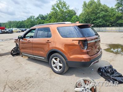 Drugie zdjęcie samochodu z przodu: 2017 FORD EXPLORER XLT VIN:1FM5K8D89HGA33818 - miniatura