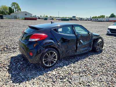 Trzecie zdjęcie samochodu z tyłu: 2016 HYUNDAI VELOSTER TURBO VIN:KMHTC6AE9GU300443 - miniatura
