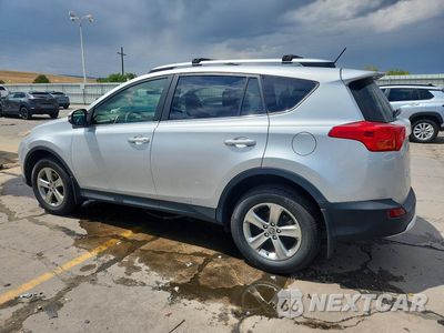 Drugie zdjęcie samochodu z przodu: 2015 TOYOTA RAV4 XLE VIN:JTMRFREV1FD125640 - miniatura