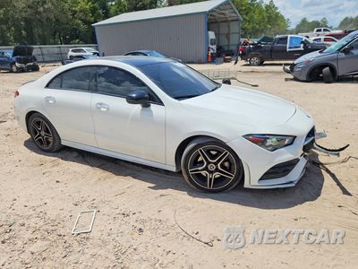 Czwarte zdjęcie samochodu z boku: 2021 MERCEDES-BENZ CLA 250 4MATIC VIN:W1K5J4HB8MN225572 - miniatura
