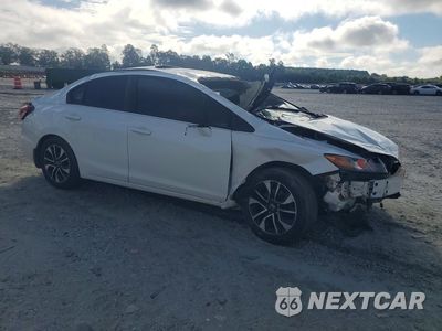 Czwarte zdjęcie samochodu z boku: 2013 HONDA CIVIC EXL VIN:19XFB2F99DE063777 - miniatura