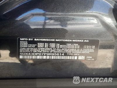 Zdjęcie 13 z 13 samochodu: 2023 BMW X3 SDRIVE30I VIN:5UX43DP07P9R95614 - miniatura