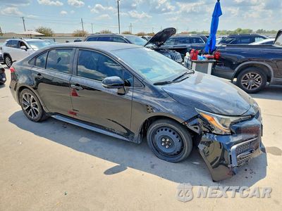 Czwarte zdjęcie samochodu z boku: 2021 TOYOTA COROLLA SE VIN:JTDS4MCEXMJ068379 - miniatura