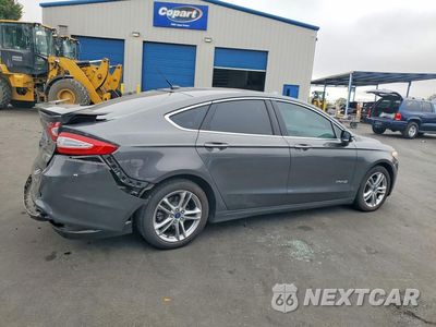 Trzecie zdjęcie samochodu z tyłu: 2015 FORD FUSION TITANIUM HEV VIN:3FA6P0RUXFR172403 - miniatura