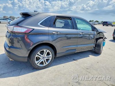 Trzecie zdjęcie samochodu z tyłu: 2017 FORD EDGE TITANIUM VIN:2FMPK3K96HBC03325 - miniatura