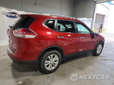 Trzecie zdjęcie samochodu z tyłu: 2015 NISSAN ROGUE SV VIN:5N1AT2MVXFC876297 - miniatura