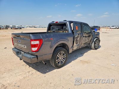 Trzecie zdjęcie samochodu z tyłu: 2022 FORD F150 SUPERCREW VIN:1FTEW1CP3NFA68316 - miniatura