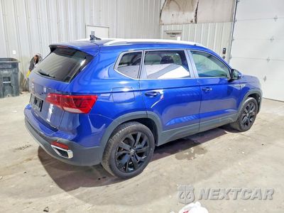 Trzecie zdjęcie samochodu z tyłu: 2022 VOLKSWAGEN TAOS SE IQ DRIVE VIN:3VVPX7B22NM021973 - miniatura