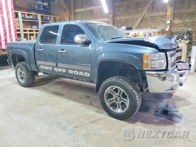 Czwarte zdjęcie samochodu z boku: 2012 CHEVROLET SILVERADO K1500 LT VIN:3GCPKSE2XCG303995 - miniatura