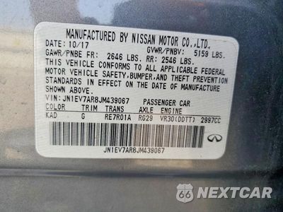 Zdjęcie 12 z 12 samochodu: 2018 INFINITI Q50 3.0T LUXE VIN:JN1EV7AR8JM439067 - miniatura