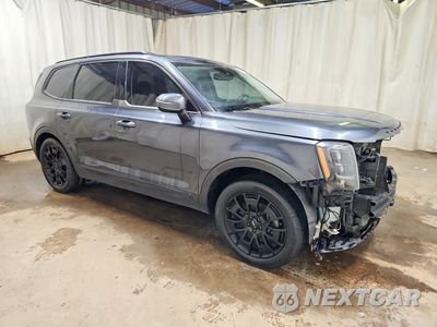 Czwarte zdjęcie samochodu z boku: 2022 KIA TELLURIDE SX VIN:5XYP5DHC2NG233837 - miniatura