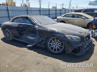 Czwarte zdjęcie samochodu z boku: 2019 MERCEDES-BENZ S 560 VIN:WDDXK8DB3KA038201 - miniatura