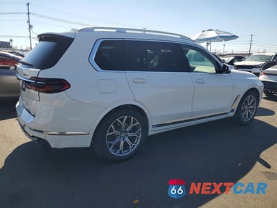 Trzecie zdjęcie samochodu z tyłu: 2024 BMW X7 XDRIVE40I VIN:5UX23EM01R9T68413 - miniatura