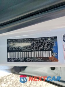 Zdjęcie 12 z 12 samochodu: 2023 TOYOTA MIRAI LIMITED VIN:JTDAAAAA6PA007795 - miniatura