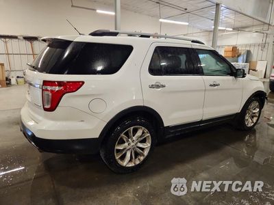 Trzecie zdjęcie samochodu z tyłu: 2014 FORD EXPLORER LIMITED VIN:1FM5K7F80EGC05107 - miniatura