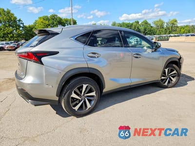 Trzecie zdjęcie samochodu z tyłu: 2018 LEXUS NX 300 BASE VIN:JTJBARBZ5J2164529 - miniatura