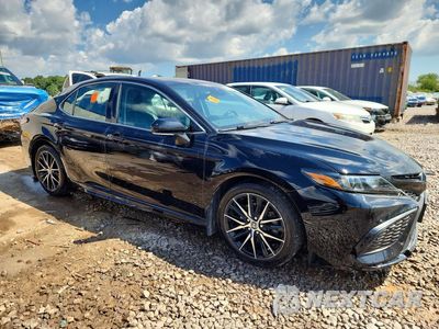 Czwarte zdjęcie samochodu z boku: 2022 TOYOTA CAMRY SE VIN:4T1G11BK5NU069536 - miniatura