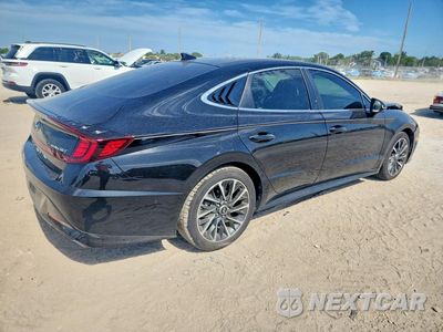 Trzecie zdjęcie samochodu z tyłu: 2022 HYUNDAI SONATA LIMITED VIN:KMHL34J28NA215943 - miniatura