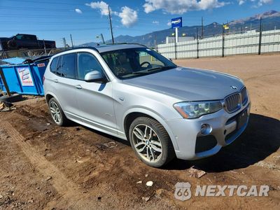 Czwarte zdjęcie samochodu z boku: 2016 BMW X3 XDRIVE28D VIN:5UXWY3C54G0F84300 - miniatura